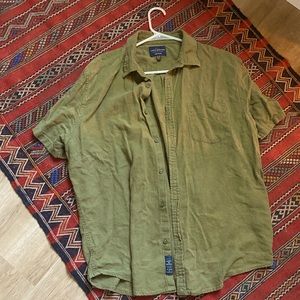 Lucky Brand linen button up shirt